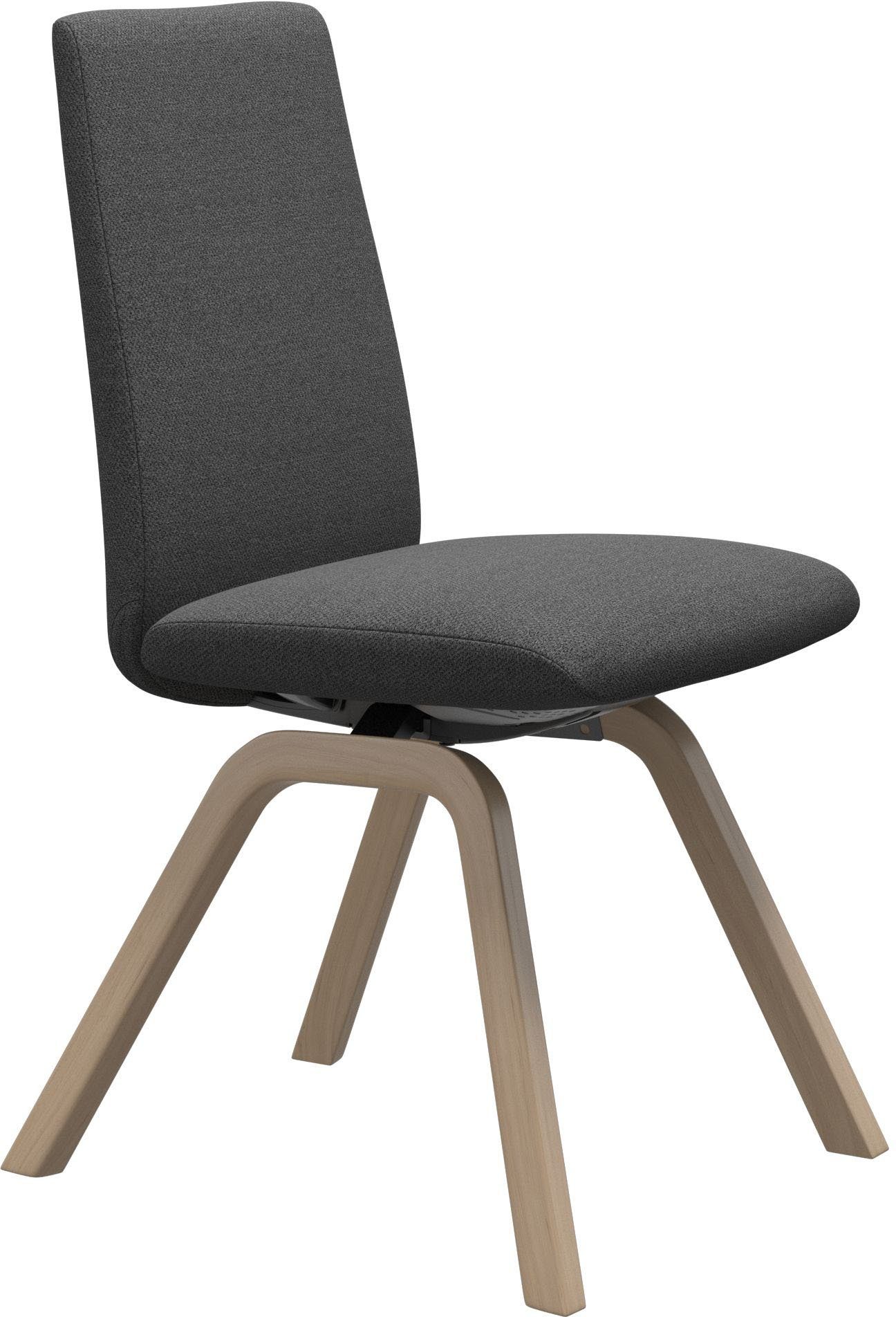 Stressless® Polsterstuhl Laurel, Low Back, Größe M, mit schräggestellten Beinen in Eiche natur