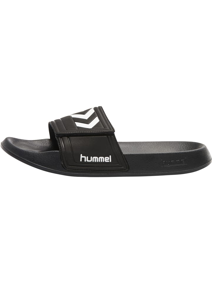 Hummel Hummel Badelatschen Larsen Slipper Erwachsene in BLACK günstig kaufen