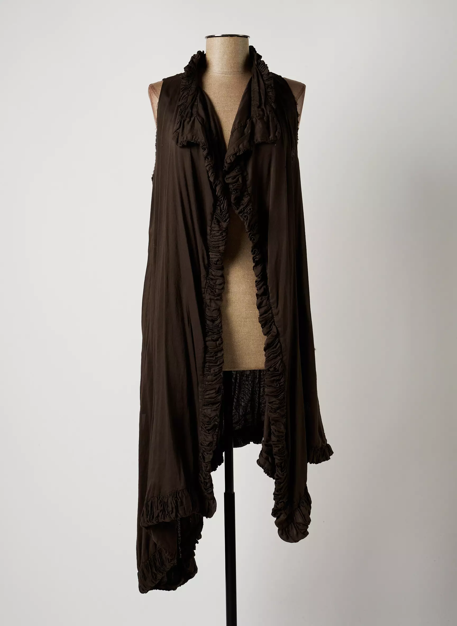 Lauren Vidal Vestecasual Femme couleur marron