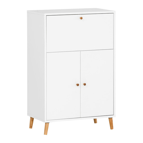 Serie 500 Sekretär 650 2T1K weiß