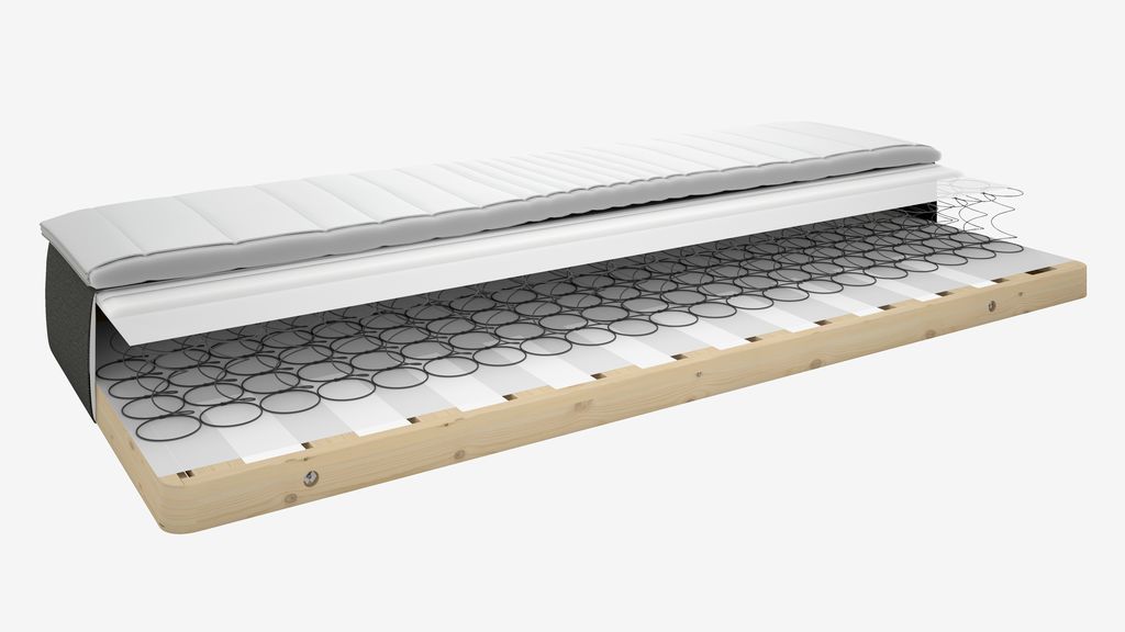 SKAUPA BB15 basic Frame mattress 75x200 SKAUPA BB15 gray-33
