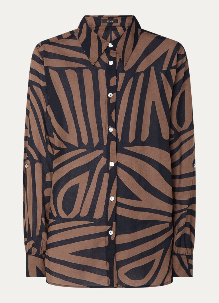 OPUS Fumine Oasis blouse with print