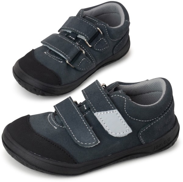 Jonap bare ~ LowCut Klettschuh Leder ~ Anthracite
