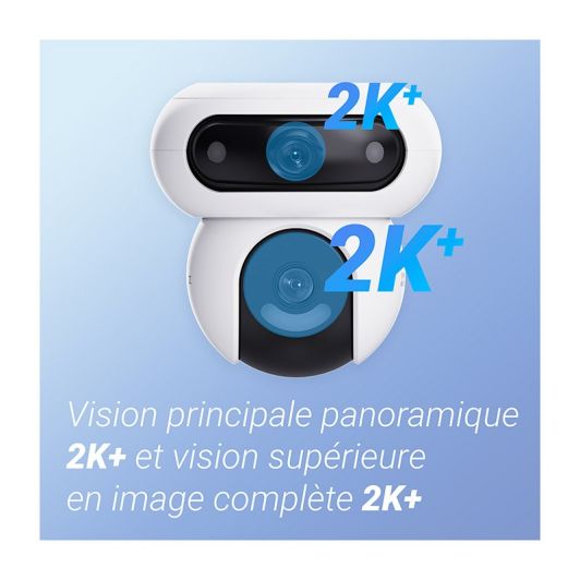 Sicherheitskamera-Set EZVIZ HB90, 8-W-Solarpanel, 64-GB-microSD-Karte