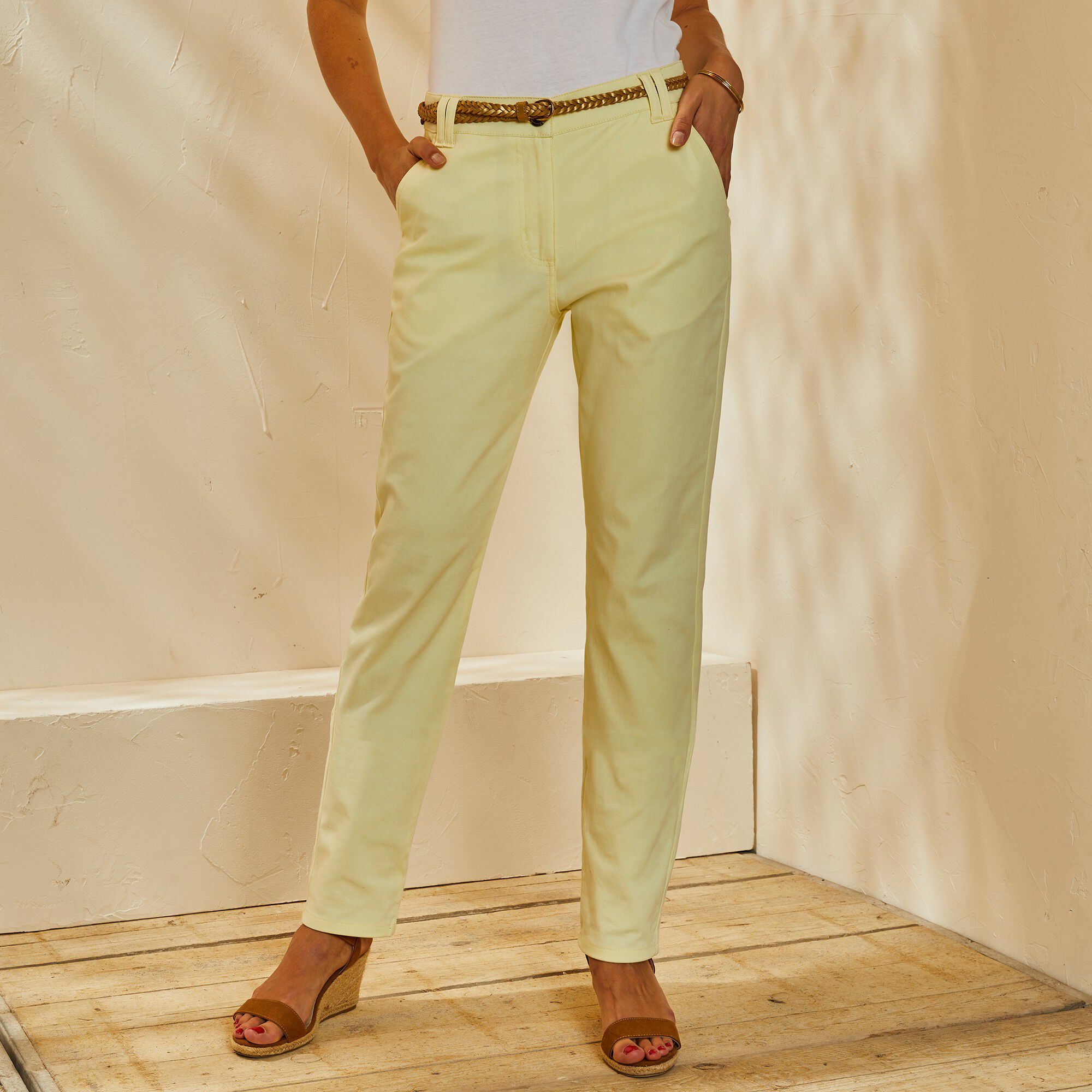 Pantalon chino stretch