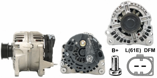 FRIESEN Lichtmaschine Seat, VW 9042710 - ATU