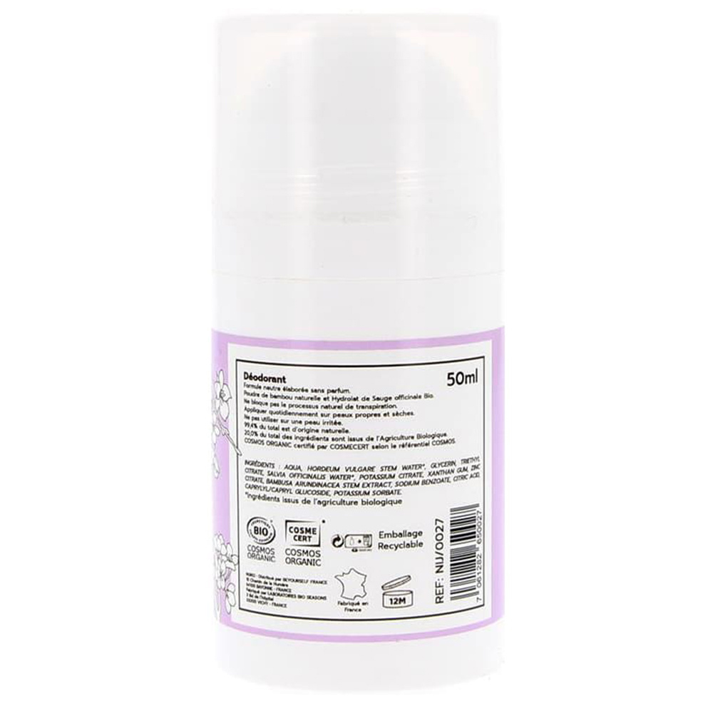 nijiko Déodorant Bio Sans Parfum Déodorant