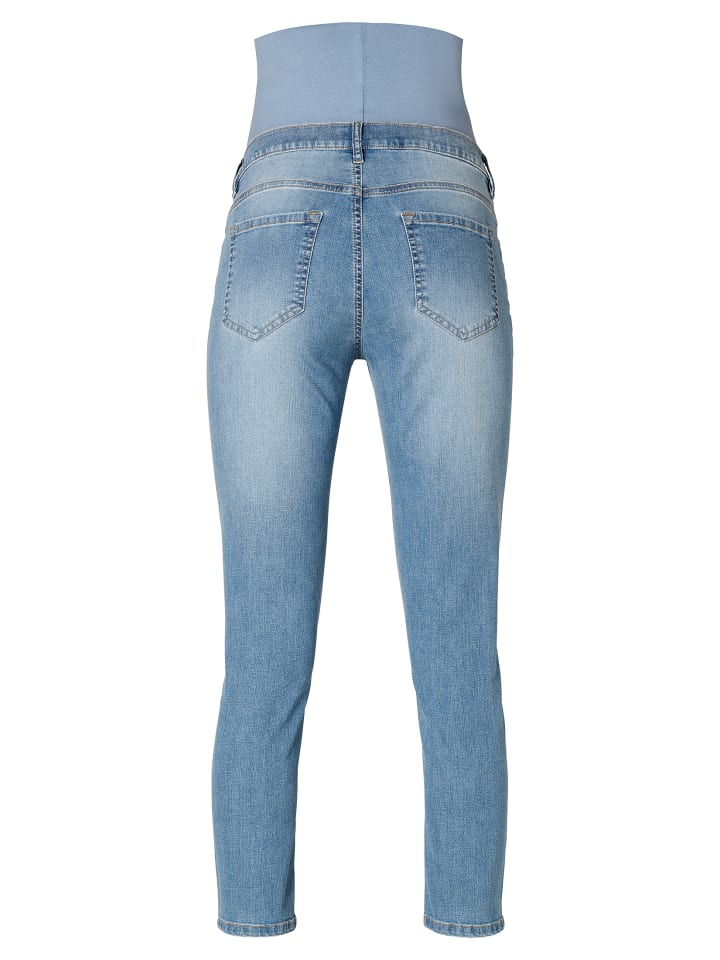 Noppies Slim Umstandsjeans Mila 7/8 in Vintage Blue günstig kaufen