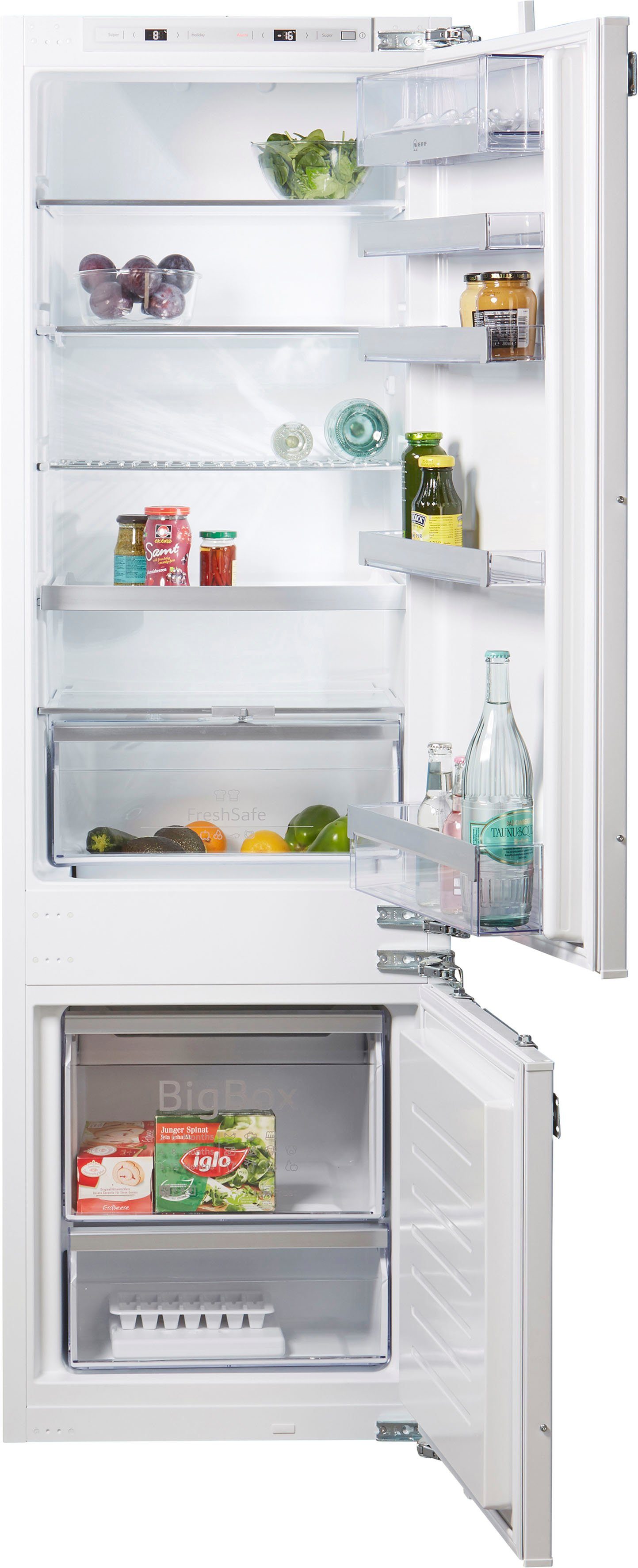 NEFF Einbaukühlgefrierkombination N 70 KI6873FE0, 177,2 cm hoch, 55,8 cm breit