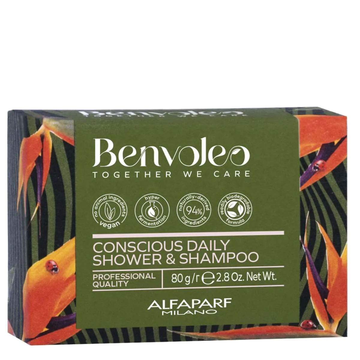 Alfaparf Milano Benvoleo Conscious Daily Shower & Shampoo Bar