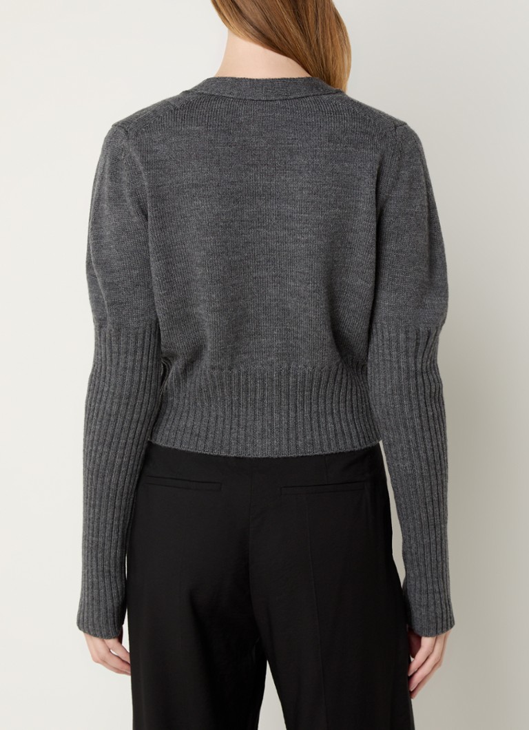 Cardigan gros din lână Ba&sh Tanda