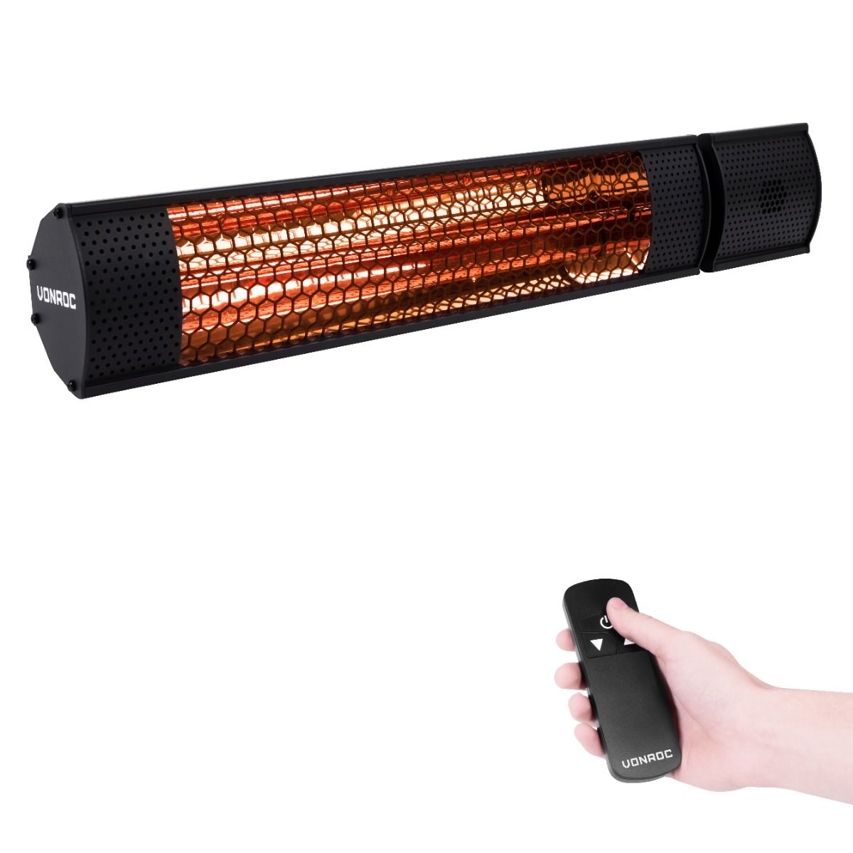 VONROC Marsili 2000 Watt Heizstrahler
