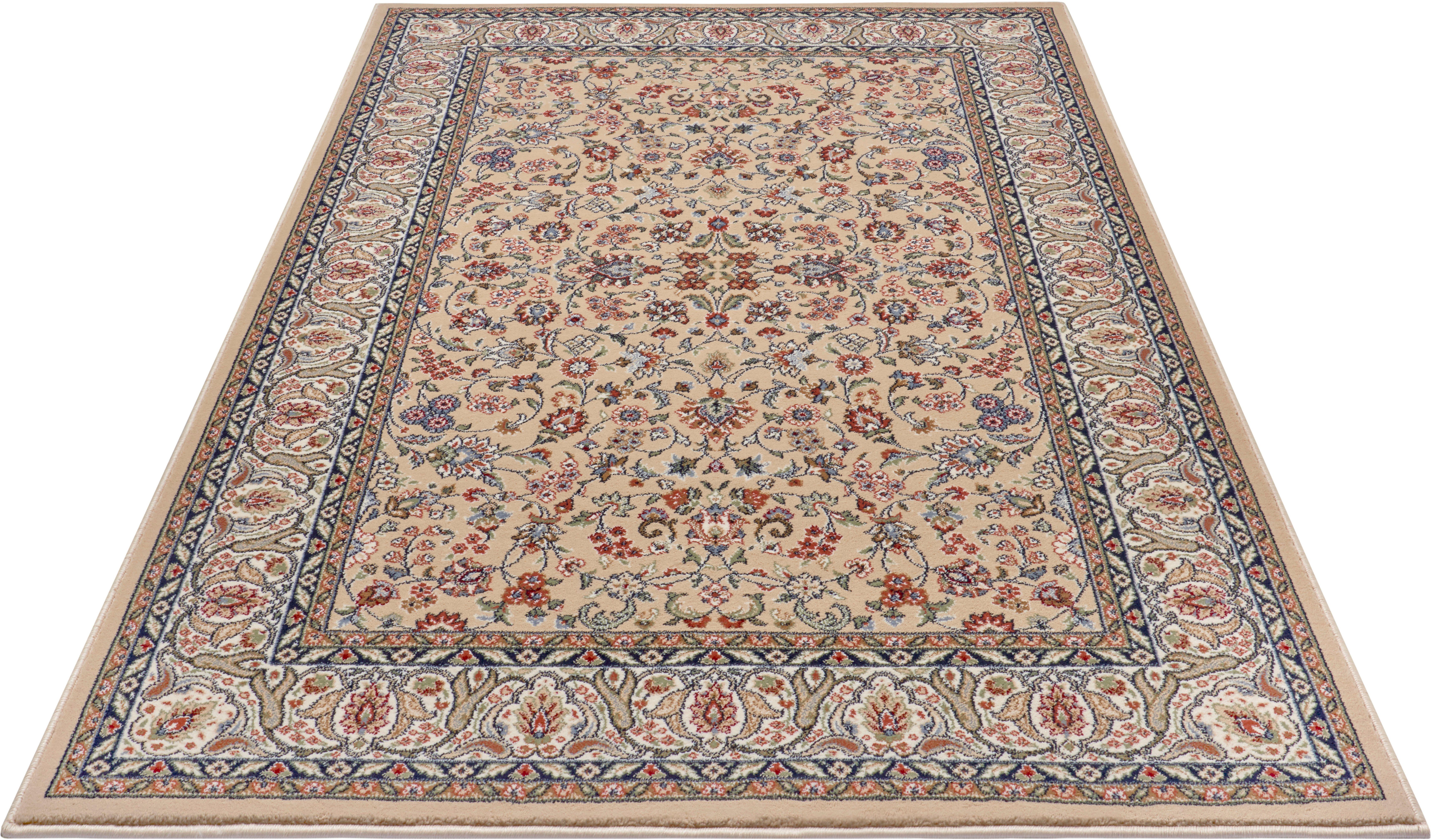 Teppich Aljars, NOURISTAN, rechteckig, Höhe: 10 mm, Orientalisch, Orient Optik, Wohnzimmer, Schlafzimmer, Kurzflor, Weich