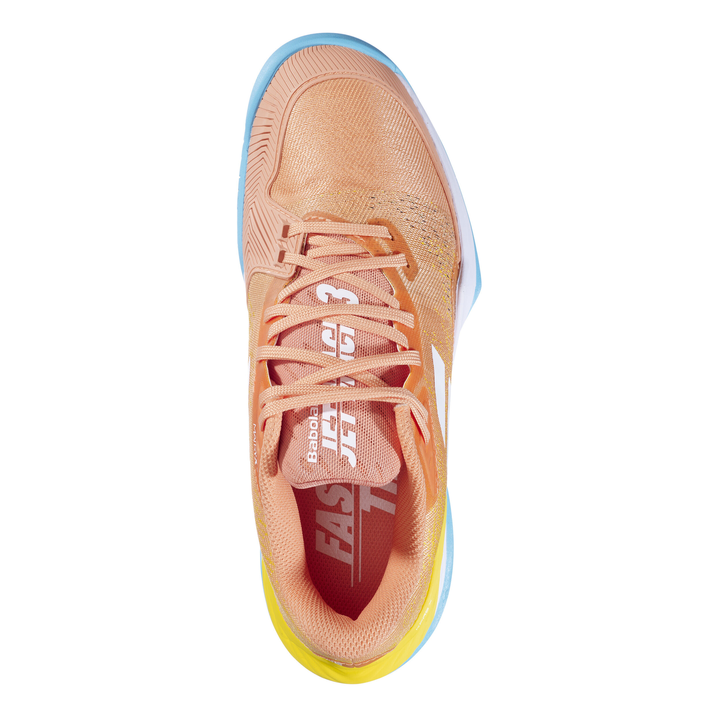 Jet Mach 3 Allcourtschuh Damen - Apricot, Gelb