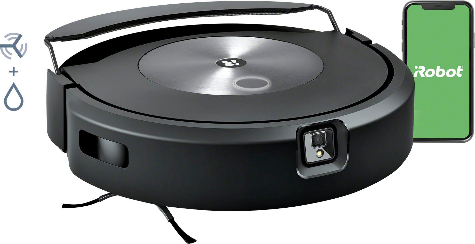 iRobot Saugroboter Roomba Combo j7 (c715840), Saug- und Wischroboter