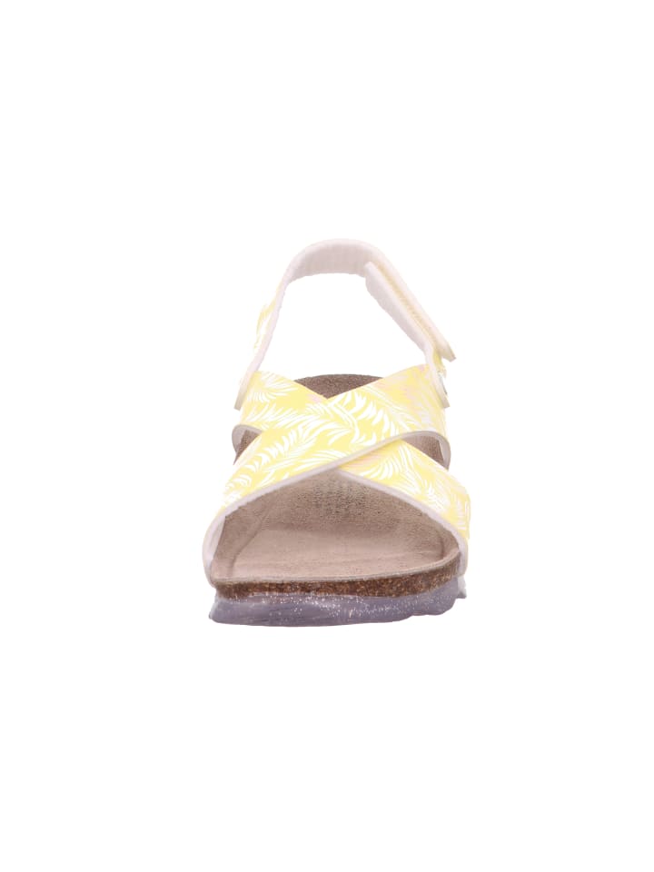 superfit Tieffußbett Sandale JELLIES in Gelb/Silber günstig kaufen