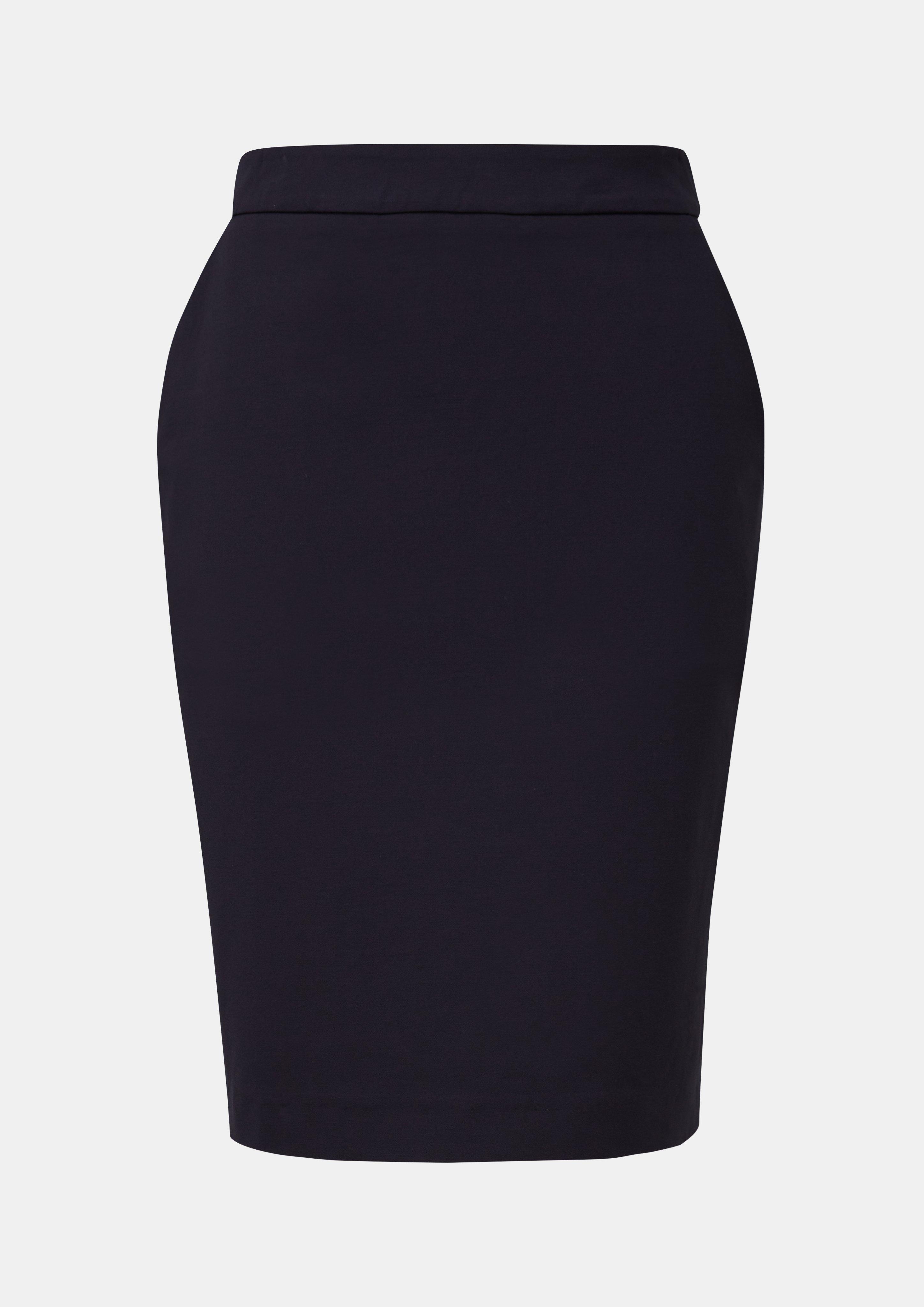 Rock mit Gehschlitz - navy