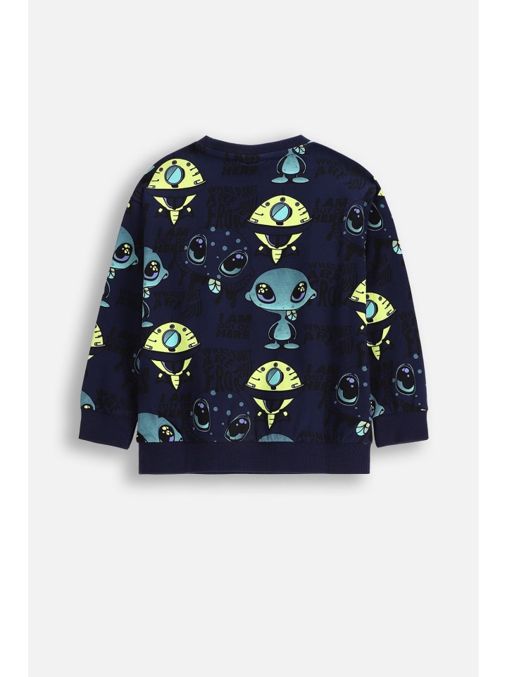 Coccodrillo Langarm-T-Shirt in dunkelblau günstig kaufen