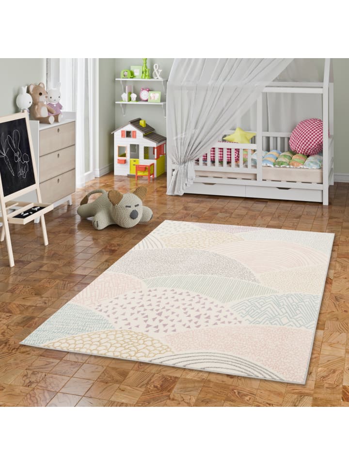 Pergamon Kinder Teppich Softstar Kids Fantasy Bunt in Bunt günstig kaufen