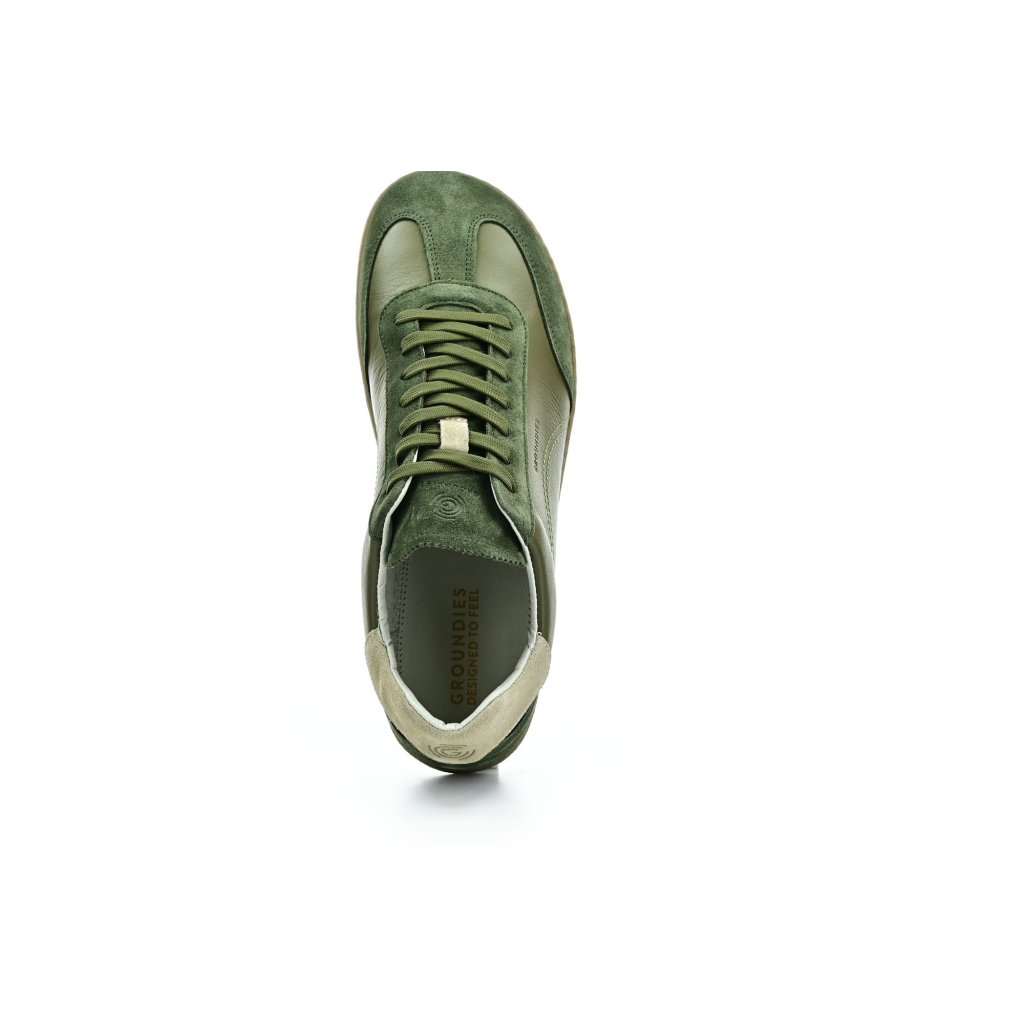 Groundies Panama Khaki M Barfußsneakers