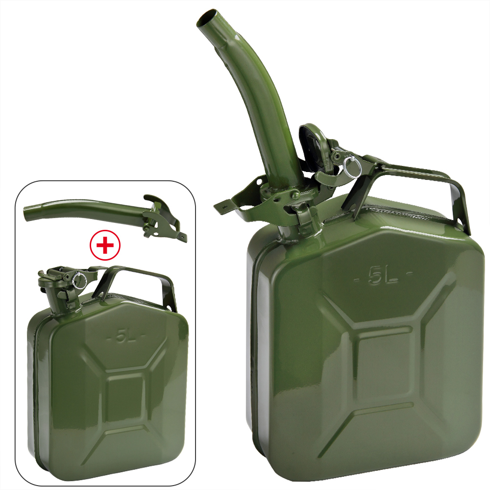 Casaria monzana® Metallkanister 5L   Ausgießer