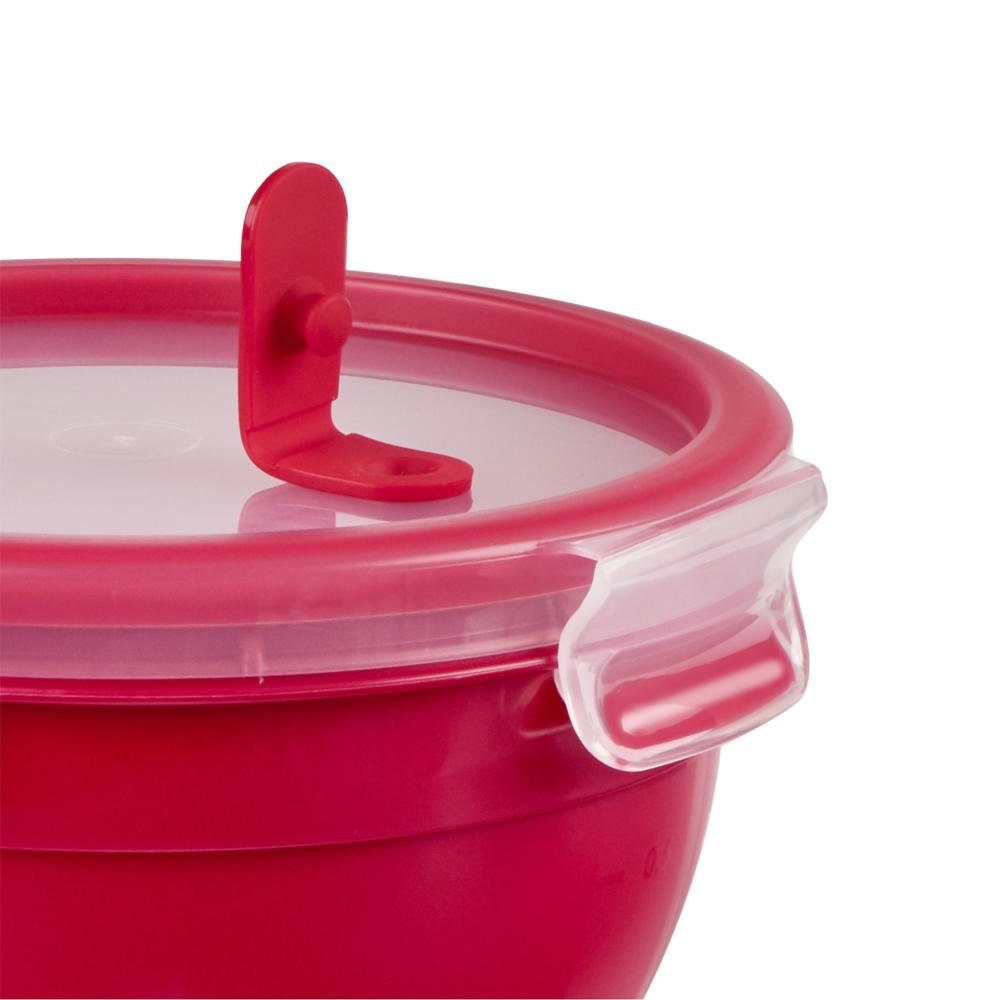 Emsa Frischhaltedose Rund CLIP & MICRO 1.1 L, Kunststoff, (1-tlg)