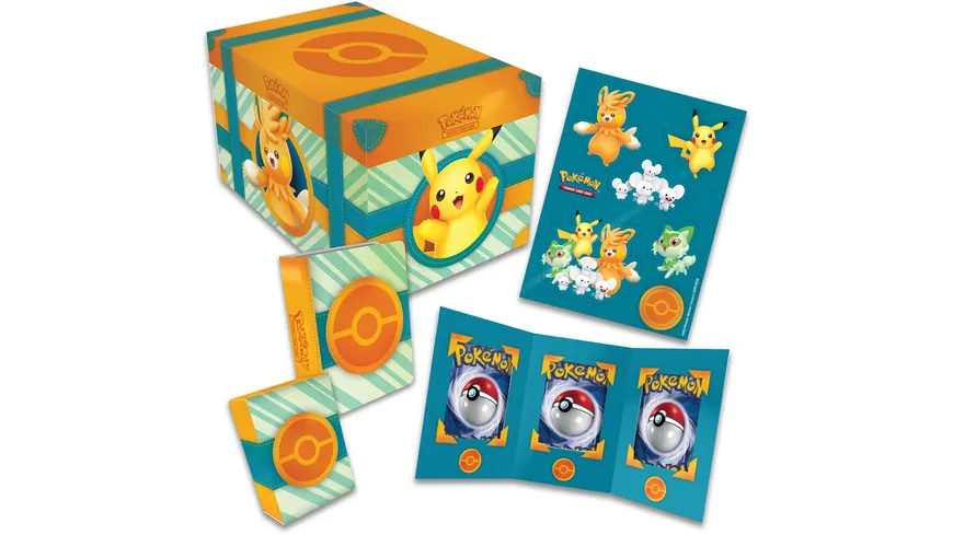POKÉMON Sammelkartenspiel - Paldea Adventure Chest DE