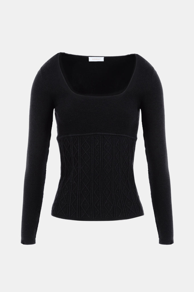 Pull Willma Encolure Carree