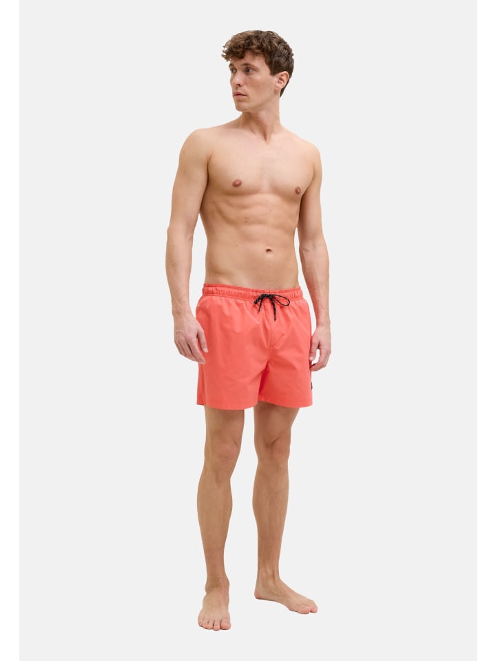 Jack & Jones Badeshorts 'Maui' in orange günstig kaufen