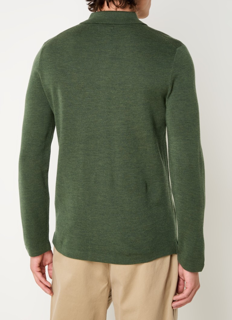 Ralph Lauren vunena košulja regularnog kroja s logom