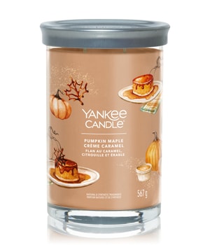 Yankee Candle Pumpkin Maple Crème Caramel Signature Large Tumbler Duftkerze-567 g