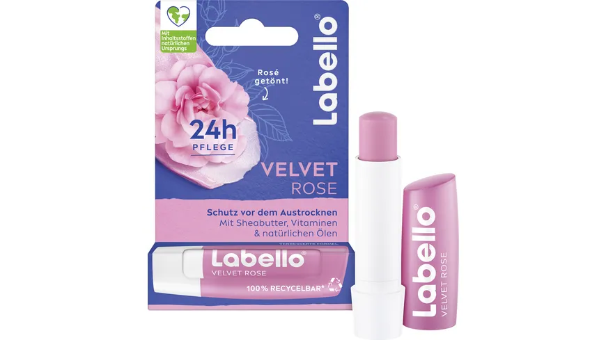 Labello Lippenpflege Velvet Rose 5.5 g