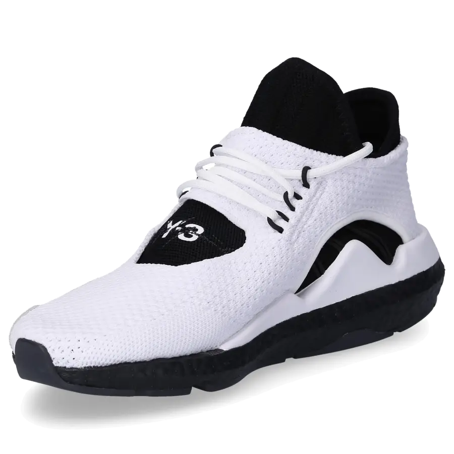 Y-3 - Sneaker high SAIKOU Polyamid - weiß