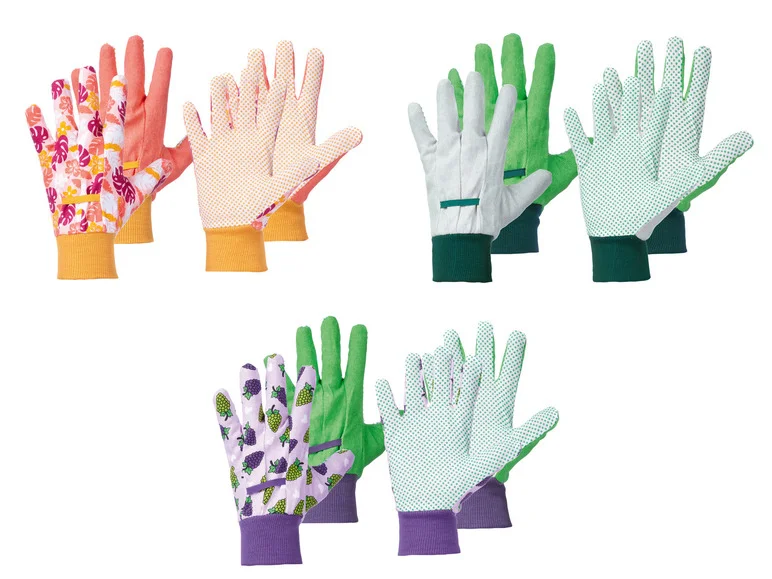 Conjunto de 2 luvas de jardinagem PARKSIDE®