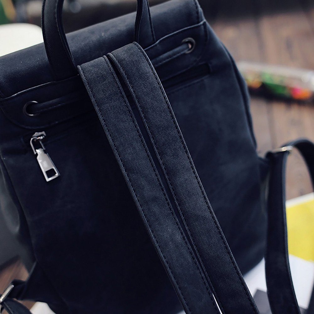 Deliana.bag Freizeitrucksack Mode Echtes Leder Damen Rucksack, Reisetasche,Niedliche Mini Rucksäcke (Set, 1 Stück), Mit Fach, Fronttasche, Rucksack