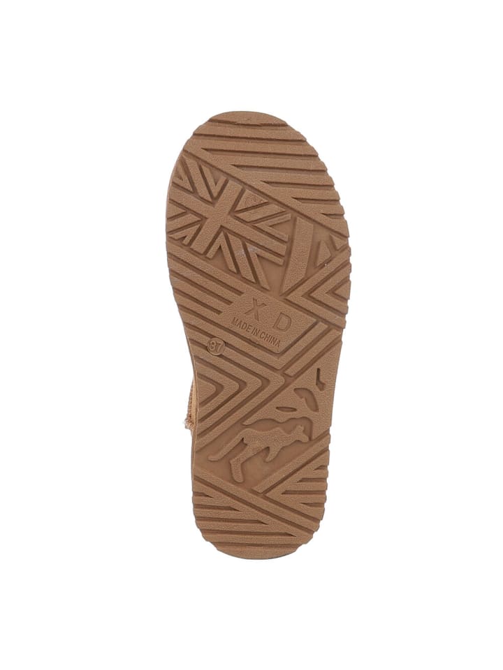 Ital-Design Stiefelette in Camel günstig kaufen