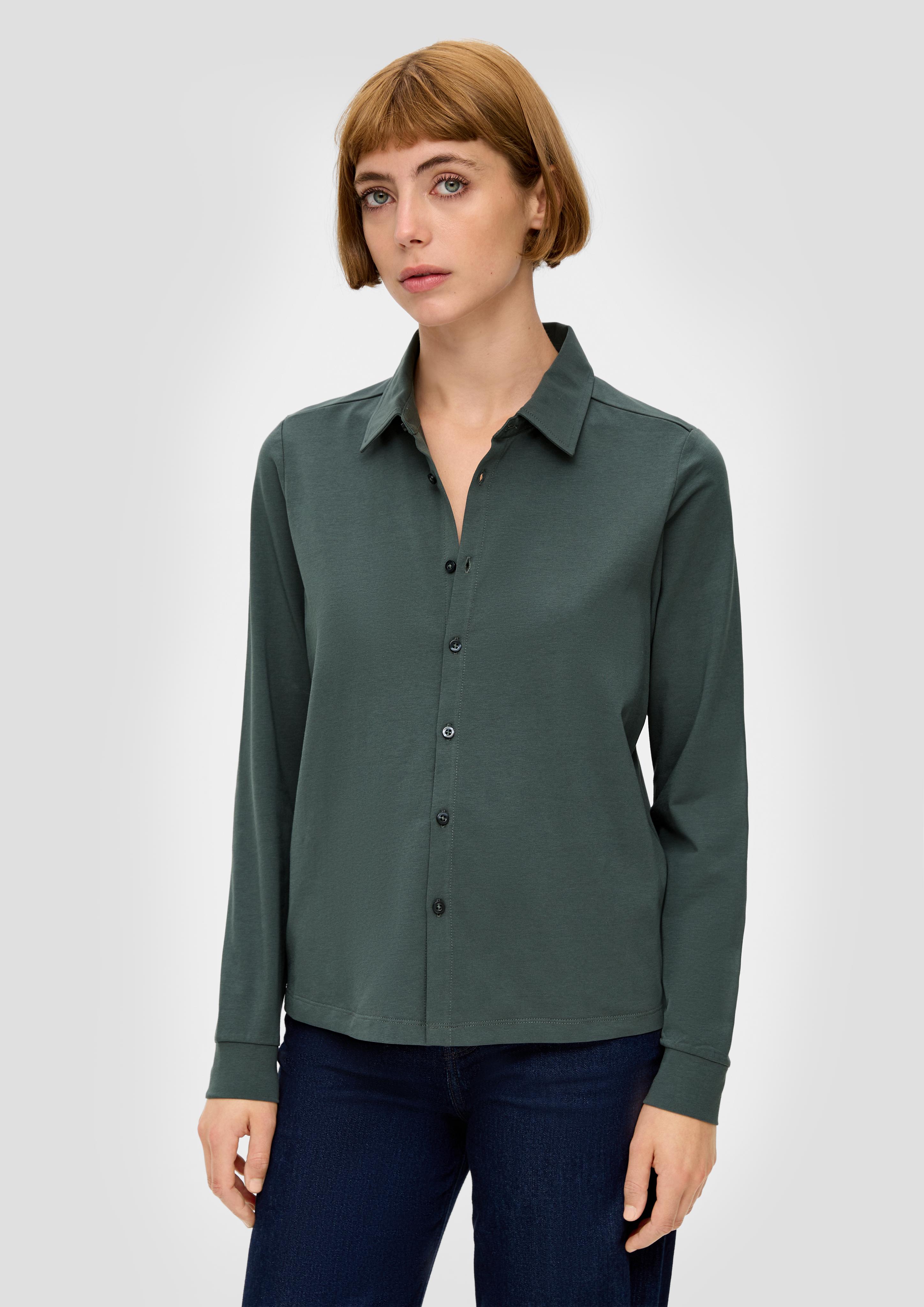 Bluse aus Baumwollstretch  2137225-7909