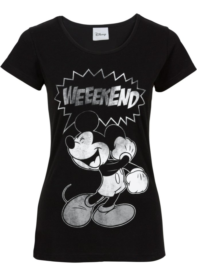Shirt mit Mickey-Mouse-Druck