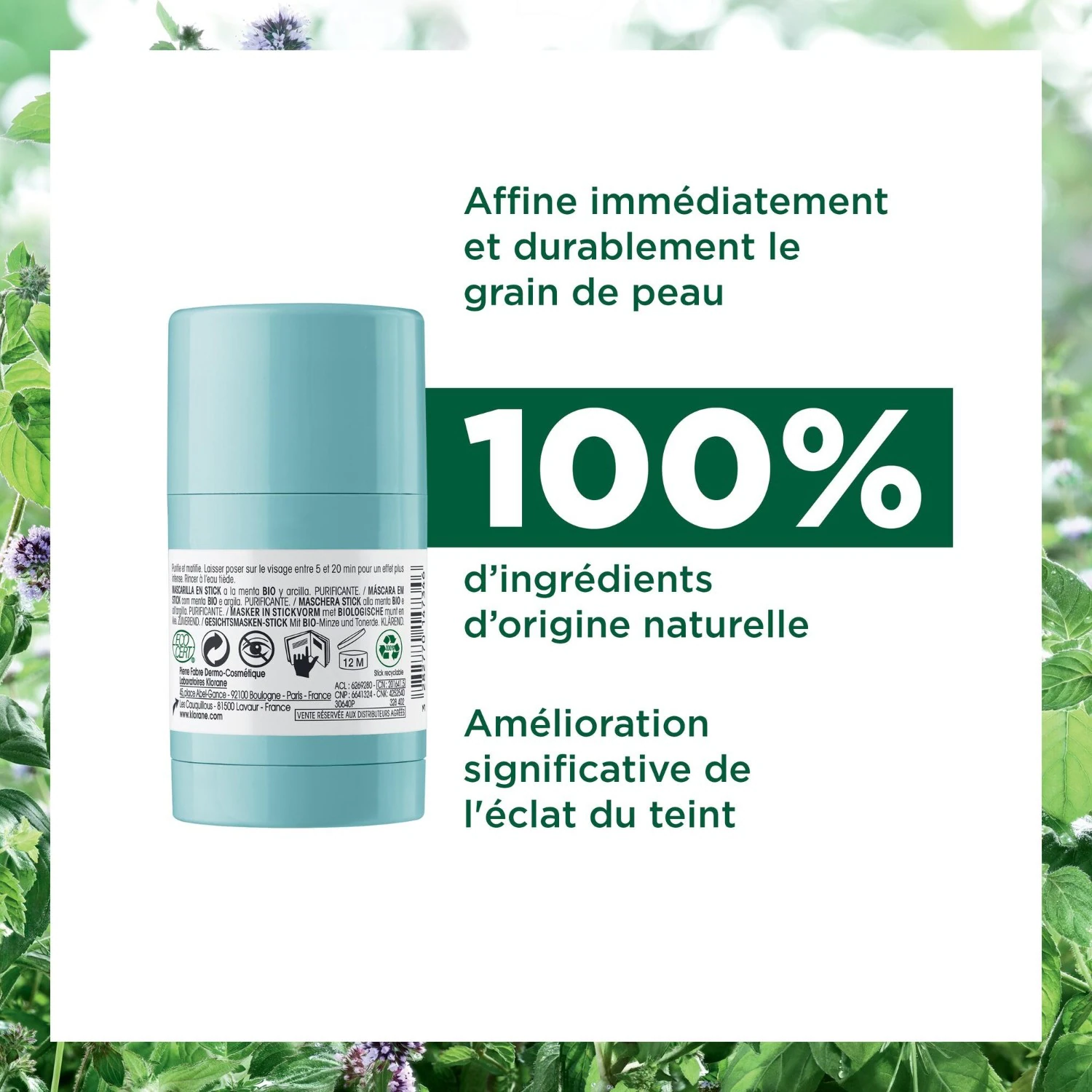 Klorane Bio-Minz-Stickmaske