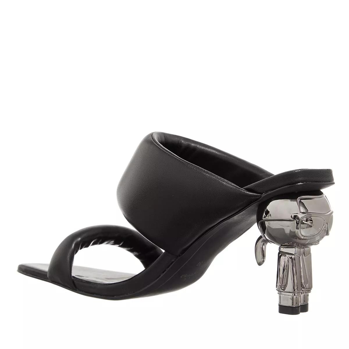 LAGERFELD Pantoletten schwarz Mule