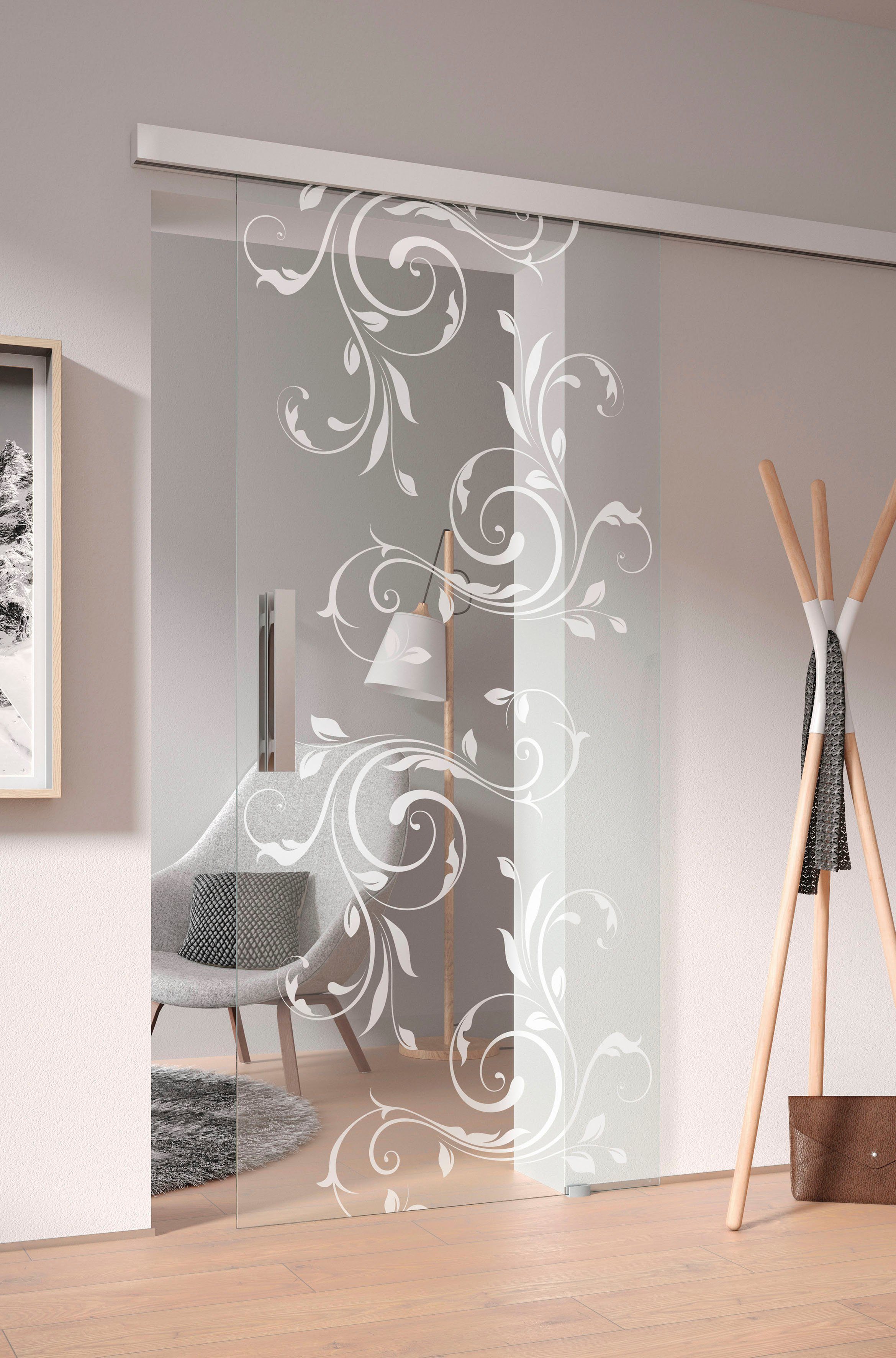 Renowerk Glasschiebetür Toja, S36/34, 94,0x206,0 cm