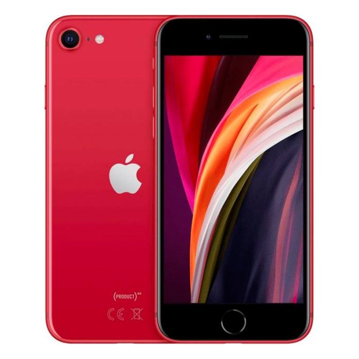 Apple iPhone SE 2020 64 GB Roșu - Recondiționat, stare bună - Include husă de protecție