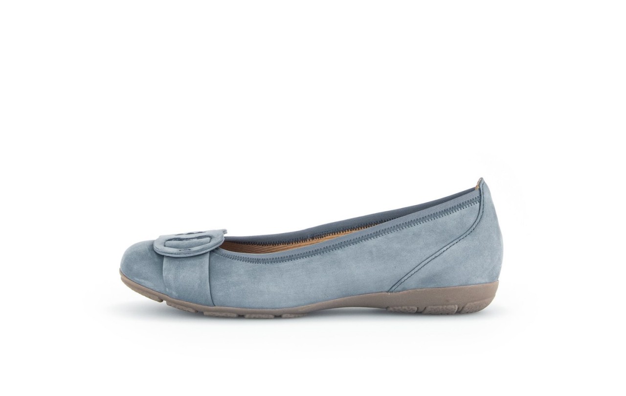 GABOR Ballerinas blau Gabor Fashion sportliche Ballerinas 44.1