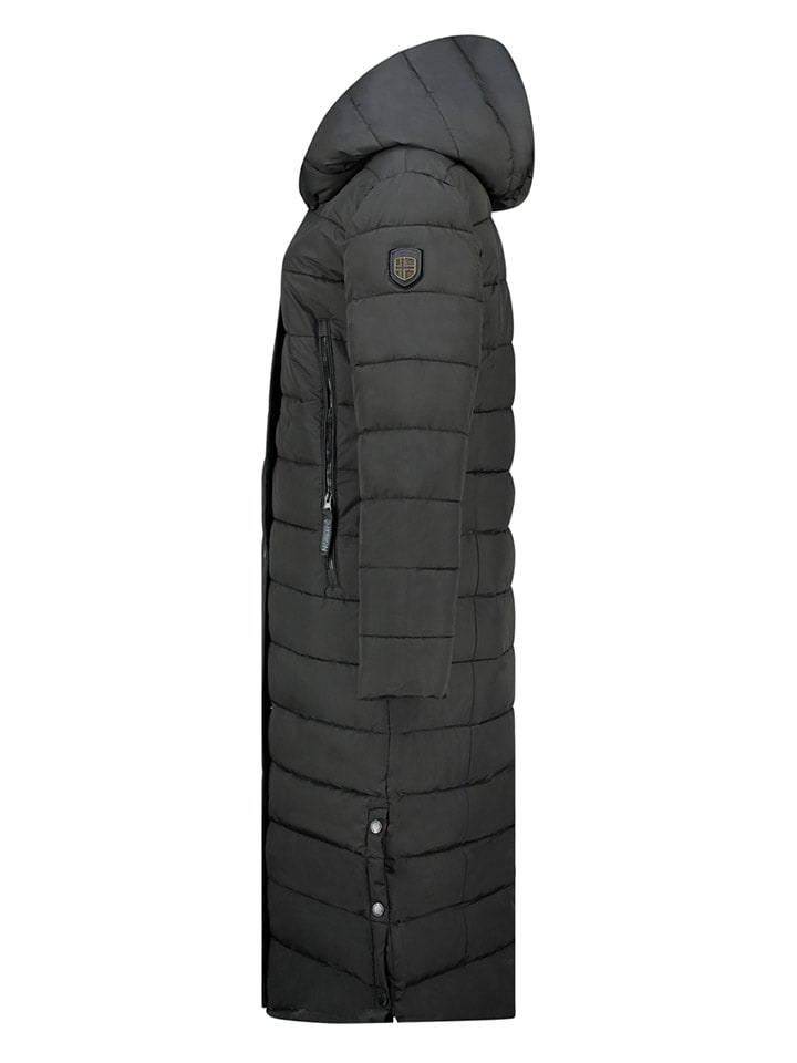 Geographical Norway Steppmantel in Schwarz günstig kaufen