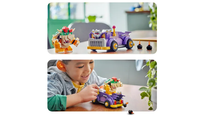 LEGO Super Mario 71431 Bowsers Monsterkarre – Erweiterungsset Spielzeug