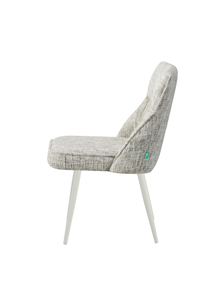 DUBI Möbel 2er-Set: Drehstuhl MELINA in Hellgrau - (B)49 x (H)83 x  (T)62 cm günstig kaufen onesize