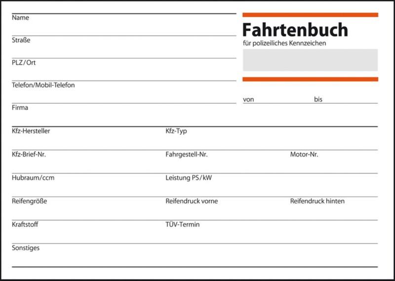 Sigel Fahrtenbuch DIN A6 quer 14,8 x 1,8 x 10,5 cm Grün 3 Stück