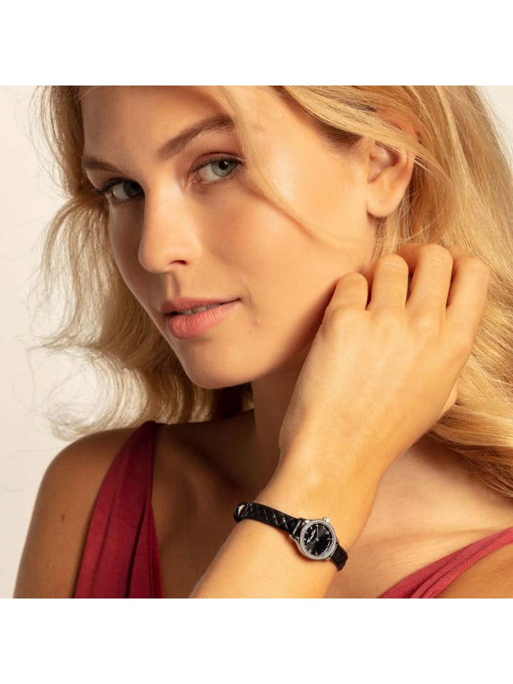 Thomas Sabo Damenuhr in schwarz günstig kaufen onesize