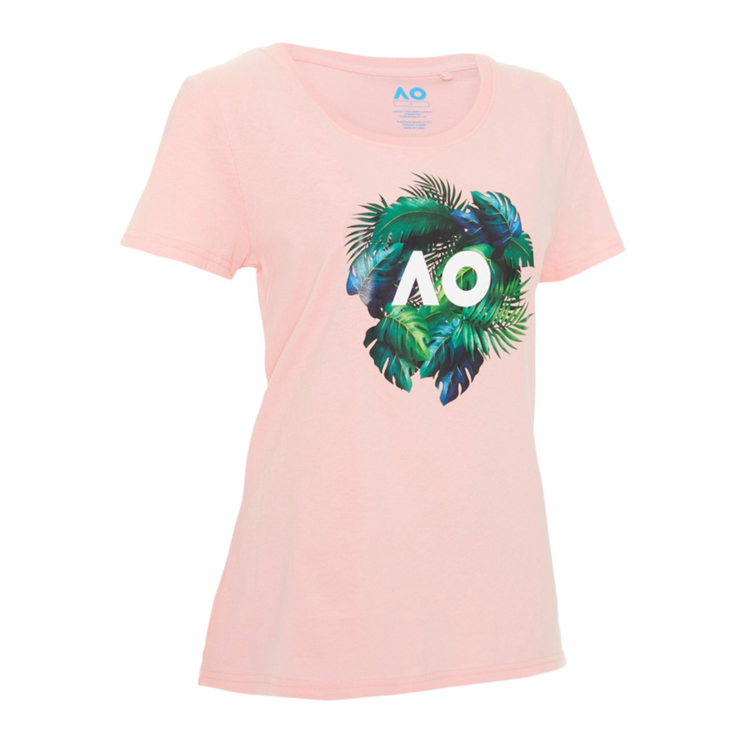 Flower T-Shirt Damen - Pink, Mehrfarbig