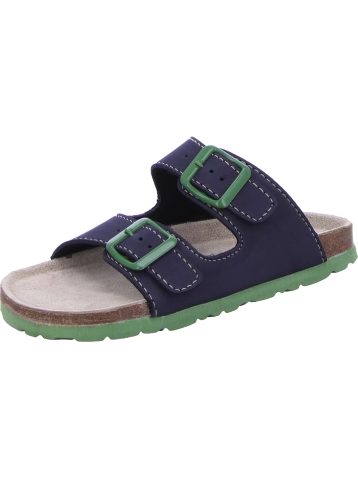 Diverse  Bio-Pantolette in blau günstig kaufen